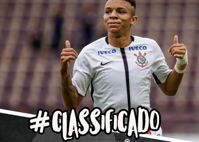 Pelo segundo ano consecutivo, time garantiu vaga. Foto: Twitter Corinthians