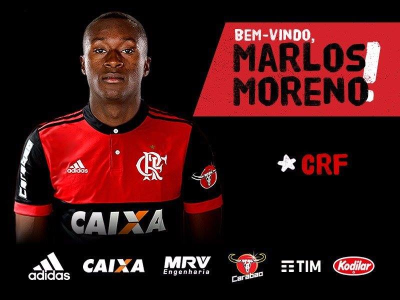 Clube anunciou a contratação do jogador nesta terça-feira (16). Foto: Divulgação/Flamengo