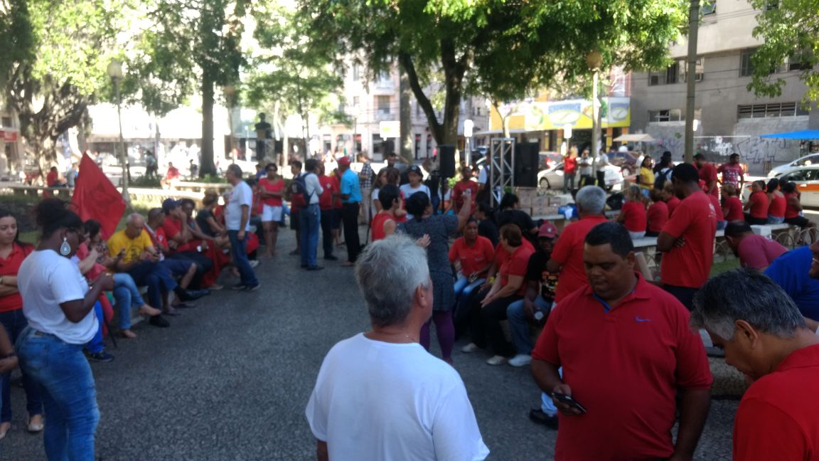 Foto compartilhada via WhatsApp