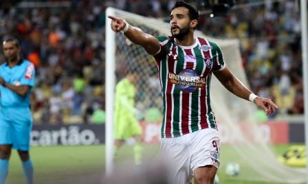 Ceifador em ação. Fla terá, enfim, uma opção de "homem-gol". Foto: Lucas Merçon/Fluminense