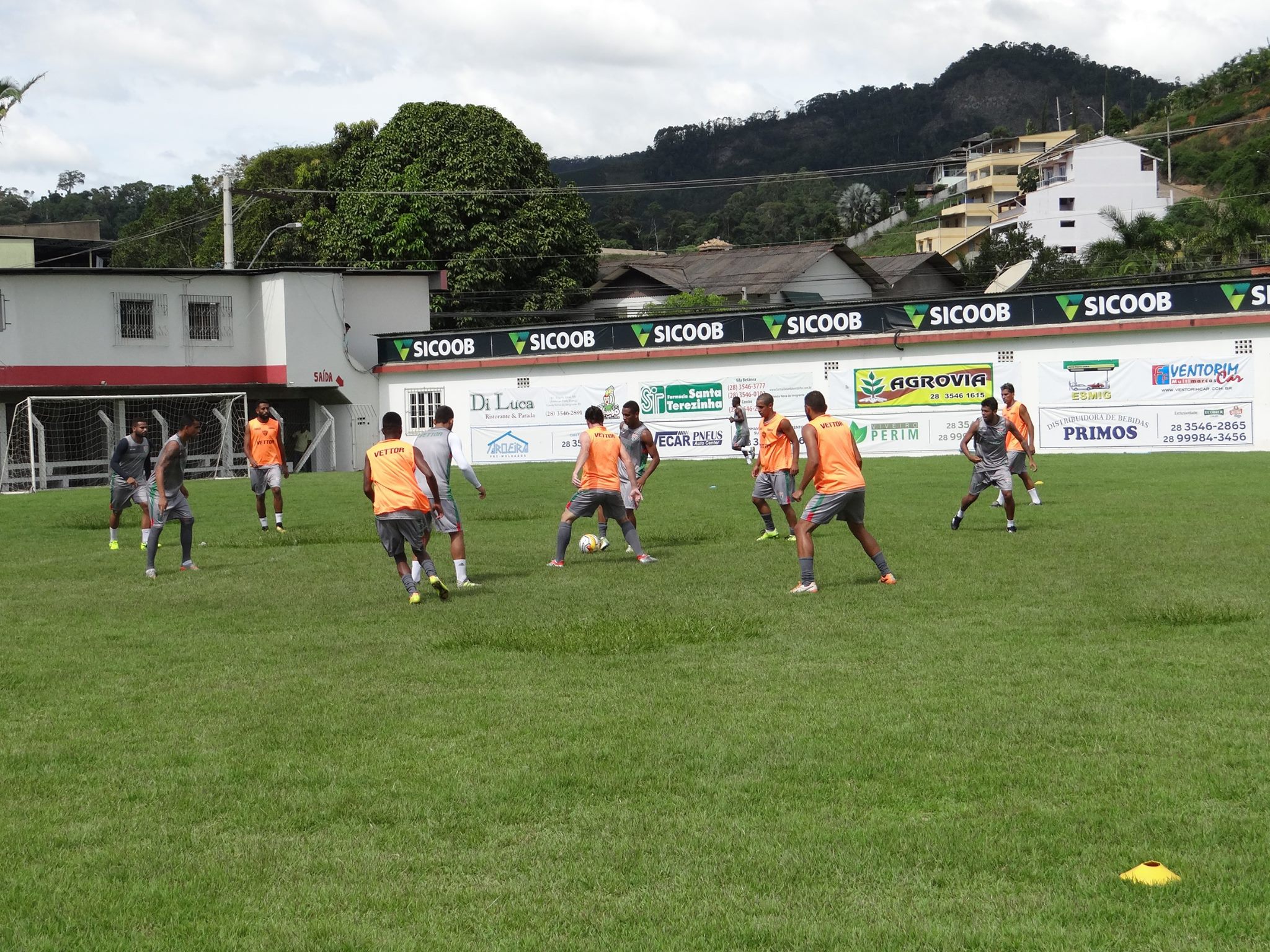Treino do Rio Branco VN. Foto: Divulgação