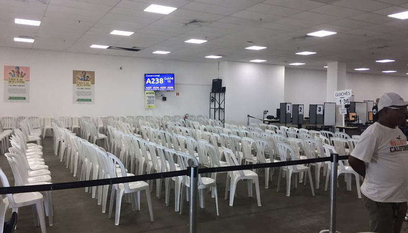 Central de Biometria funcionará normalmente neste sábado (20), para eleitores com senha. Foto: Divulgação