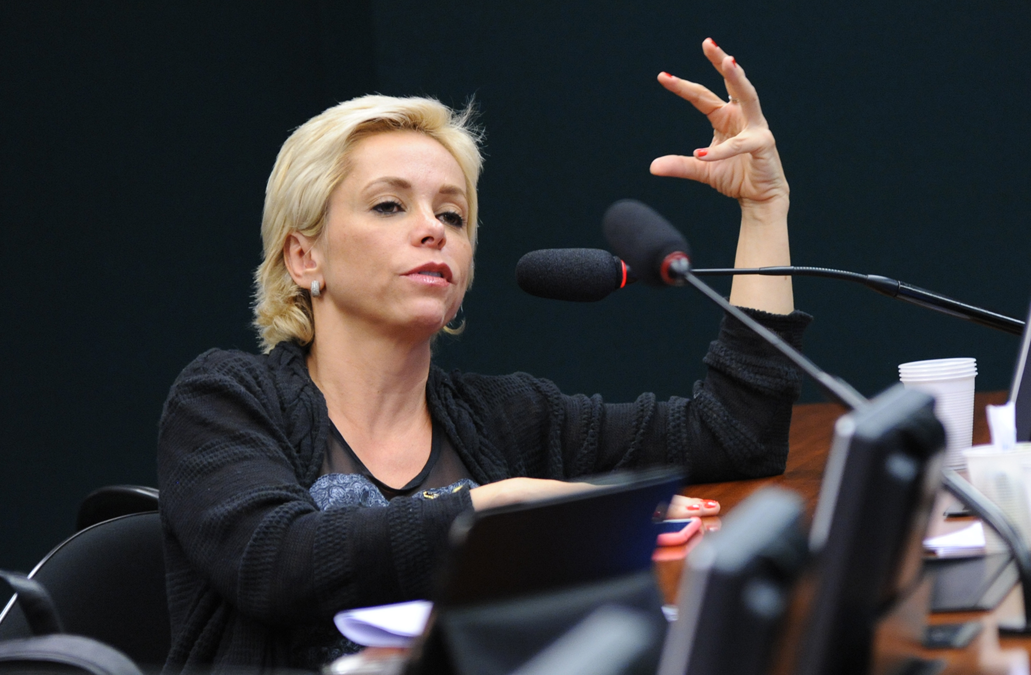 Indicada pelo seu pai Roberto Jefferson, a deputada federal Cristiane Brasil (PTB-RJ) foi condenada a pagar R$ 60 mil por dívidas trabalhistas. Foto: Bernardo Jr./Agência Camara