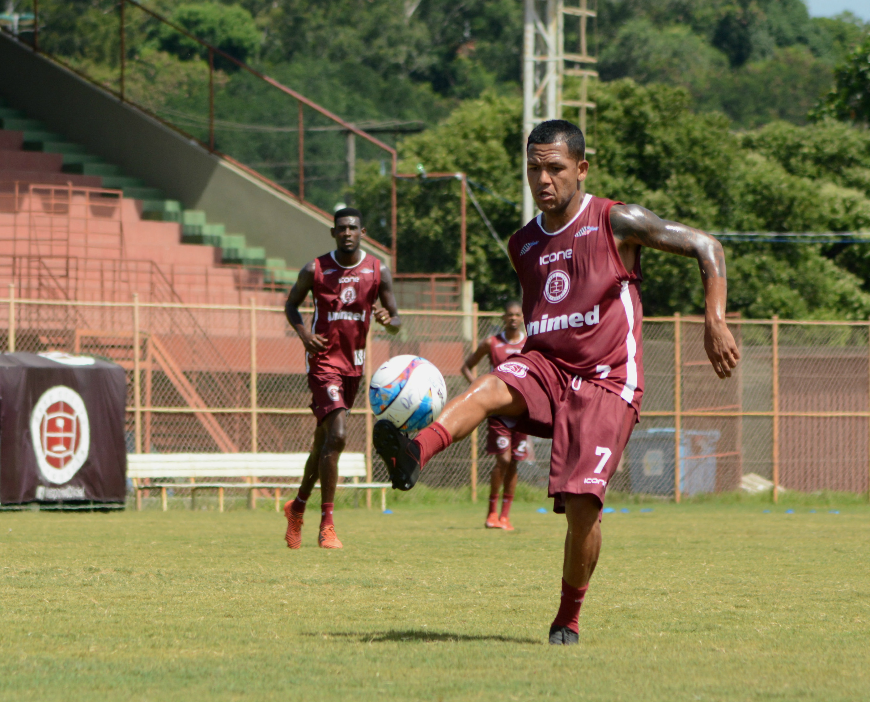 Carlos Vitor foi revelado pela Desportiva em 2011. Foto: Henrique Montovanelli/Desportiva Ferroviária