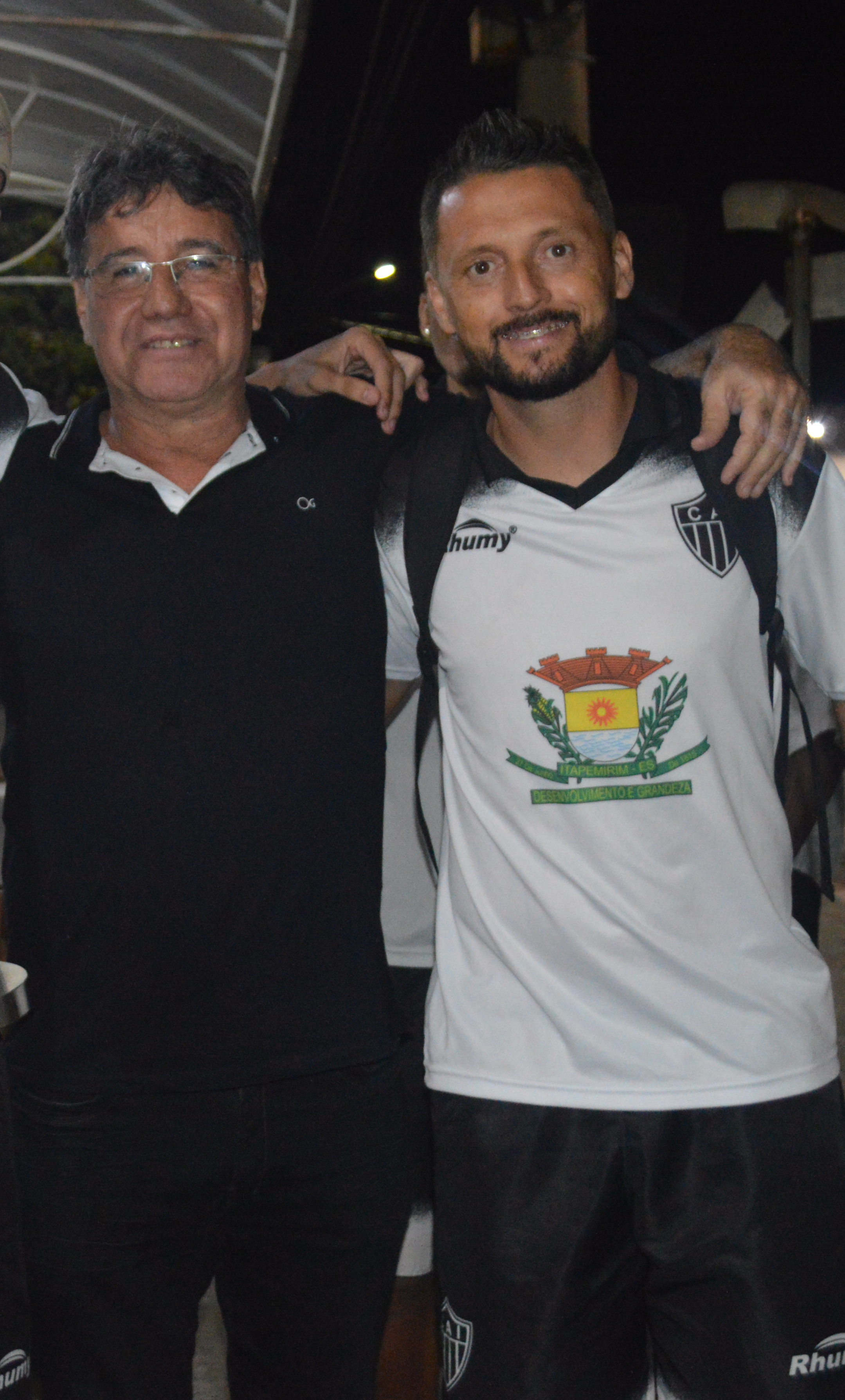 Rubéns Pinheiro e Gaúcho. Foto: Acervo pessoal