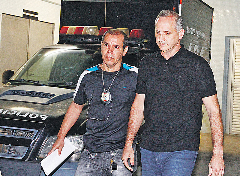 Hilário Frasson é acusado de ser um dos mandantes do assassinato da própria mulher, a médica Milena Gottardi. Foto: Thiago Coutinho 21/09/2017