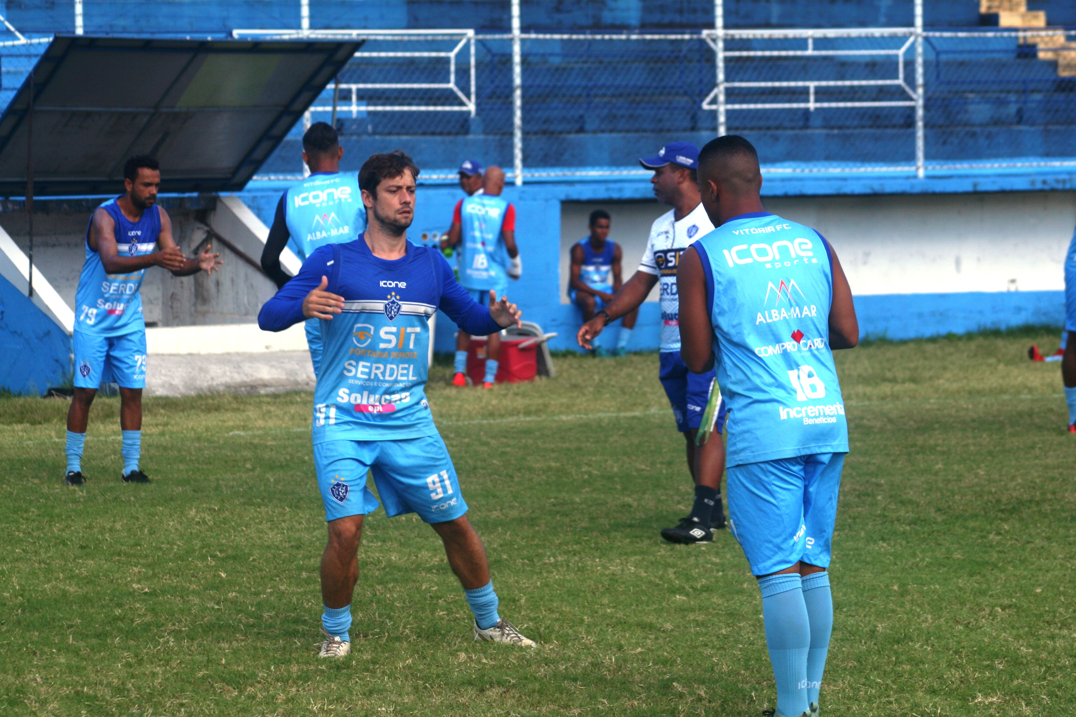 Thiago Keller acredita que Wagner Nascimento vai encontrar as melhores peças para a estreia. Foto: Wagner Chaló/Vitória FC