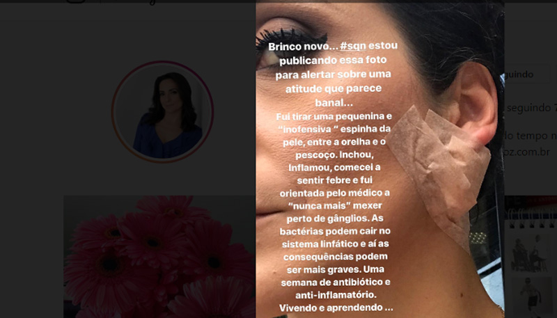 Postagem da jornalista acendeu a discussão sobre o tema. Foto: Reprodução