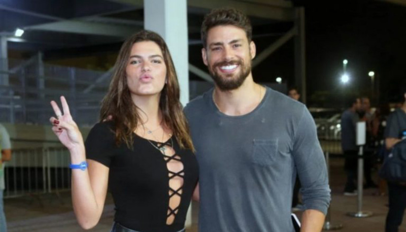 Mariana com Cauã: procurada por jornalistas, ela disse que não comenta a vida pessoal. Foto: Divulgação