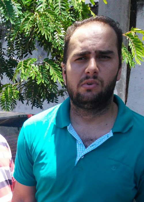 Douglas Santos perdeu a irmã, mãe e a filha de quatro anos no acidente. Foto: Leone Oliveira