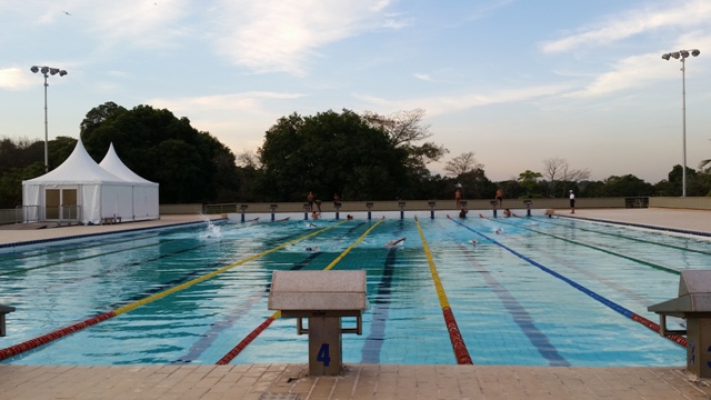Piscina onde aconteceu o acidente. Foto: AKEMI NITAHARA/AGÊNCIA BRASIL