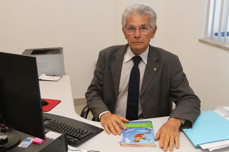 Promotor de Justiça da Infância e da Juventude de Vila Velha, Clóvis Figueira, aponta restrições. Foto: Kadidja Fernandes/AT