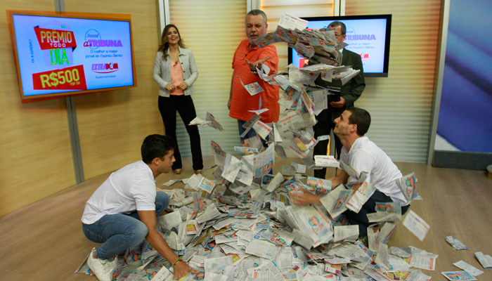 Sorteio desta quarta-feira contemplou mais sete leitores. Foto: Antônio Moreira