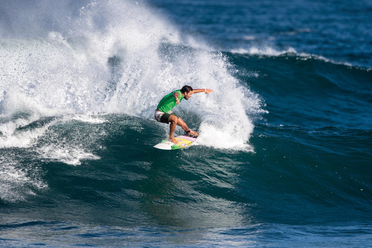 Rafael Teixeira é morador de Vila Velha. Foto: Tony Heff/WSL
