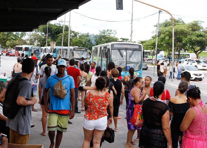 Transcol: maior oferta de ônibus. Foto: Thiago Coutinho/AT