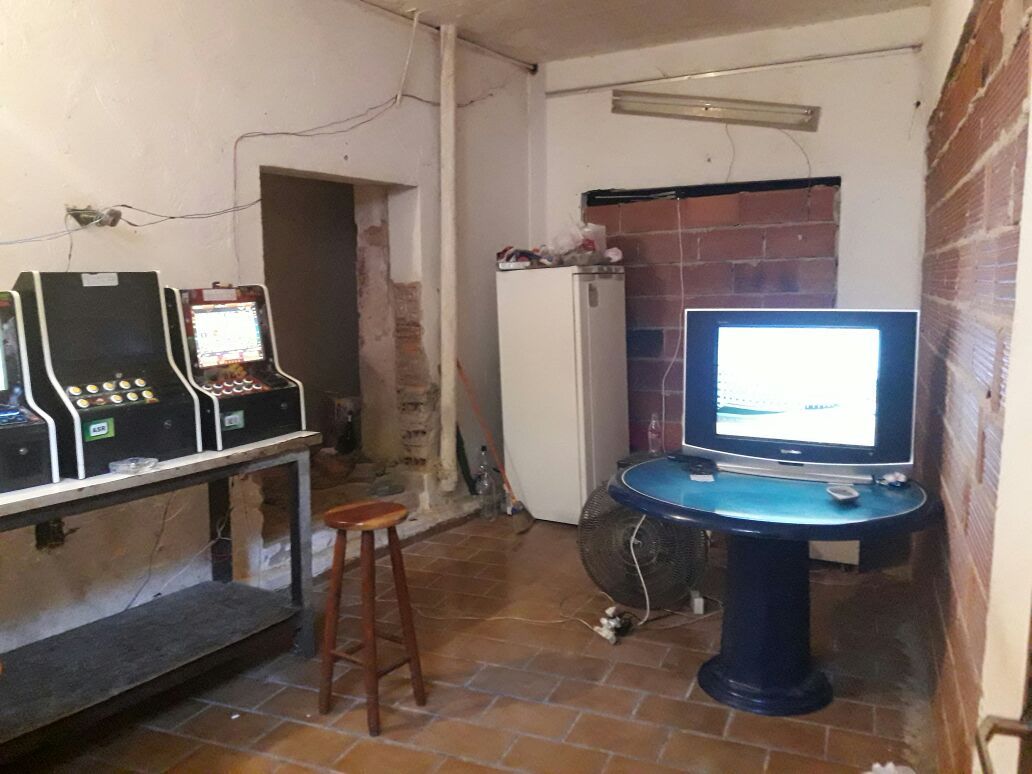 As máquinas apreendidas pelos agentes da Guarda Municipal de Vitória. Foto: Guarda Municipal/Divulgação