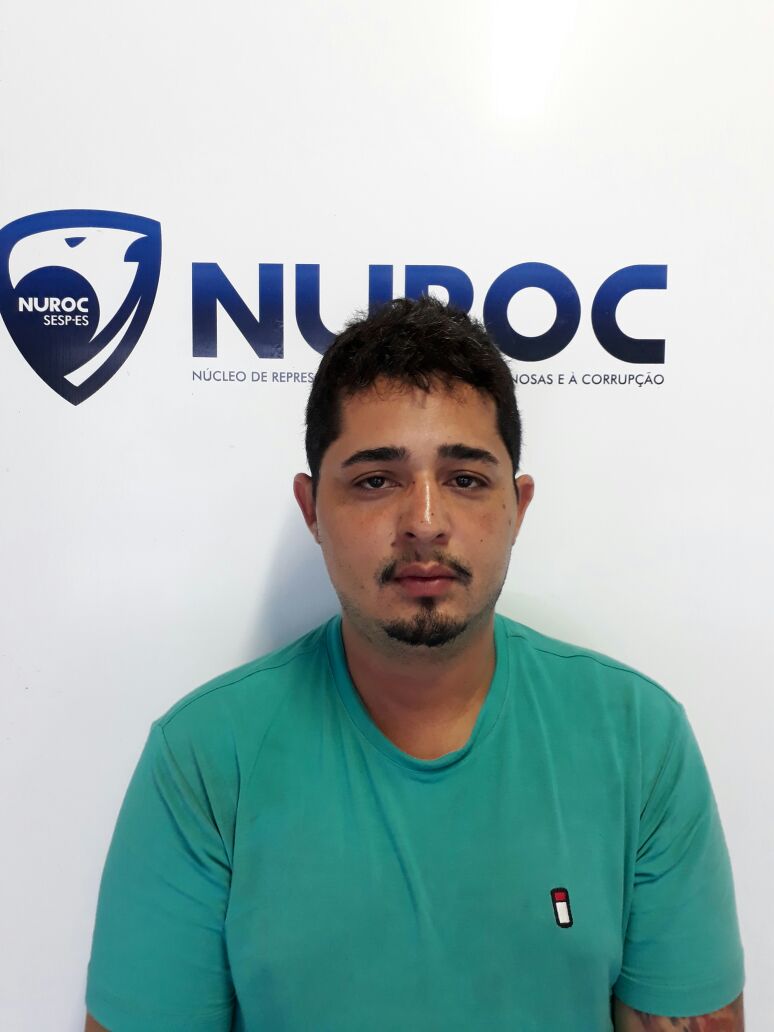 A prisão aconteceu após dois meses de investigações, que integraram a operação batizada de “Luz Negra”. Foto: Divulgação/Sesp