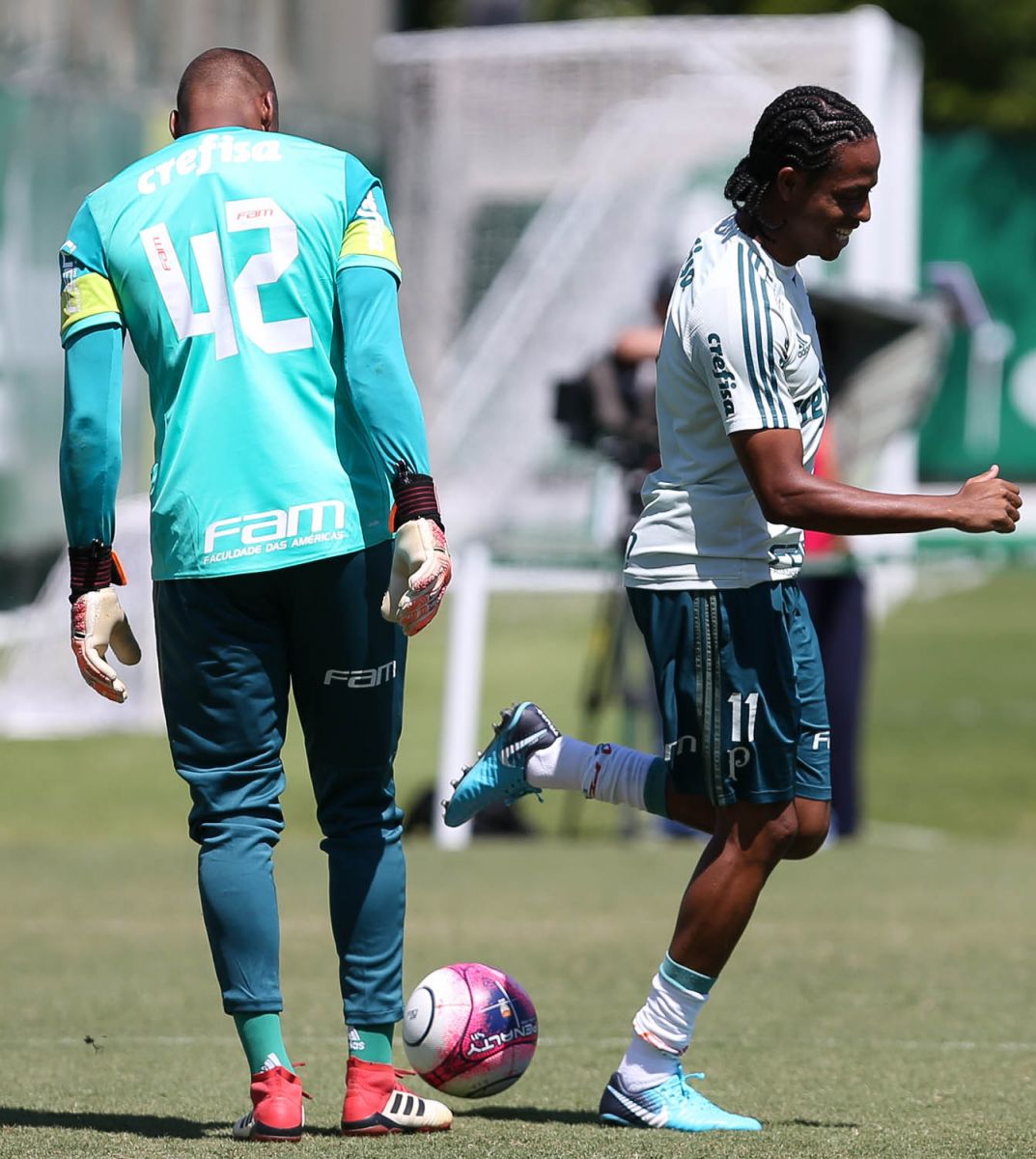 Jaílson soma 40 jogos e apenas uma derrota pelo clube. Foto/ Divulgação Cesar Greco- Palmeiras