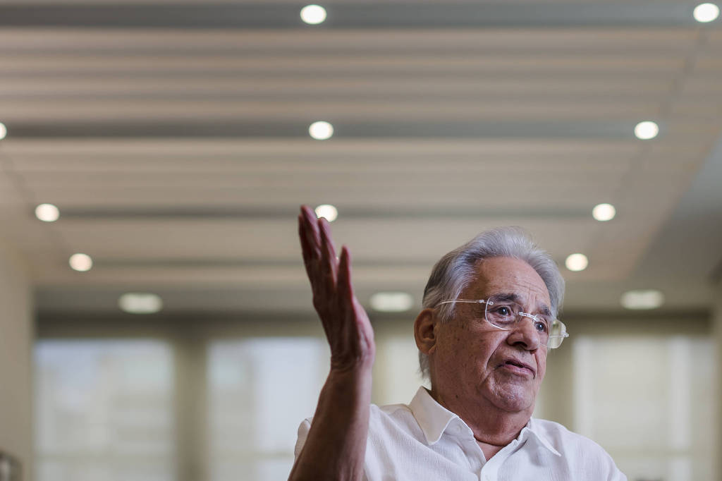o ex-presidente Fernando Henrique Cardoso (PSDB) vai insistir em procurar uma alternativa fora de seu partido para a eleição ao Planalto. Foto/ Folhapress
