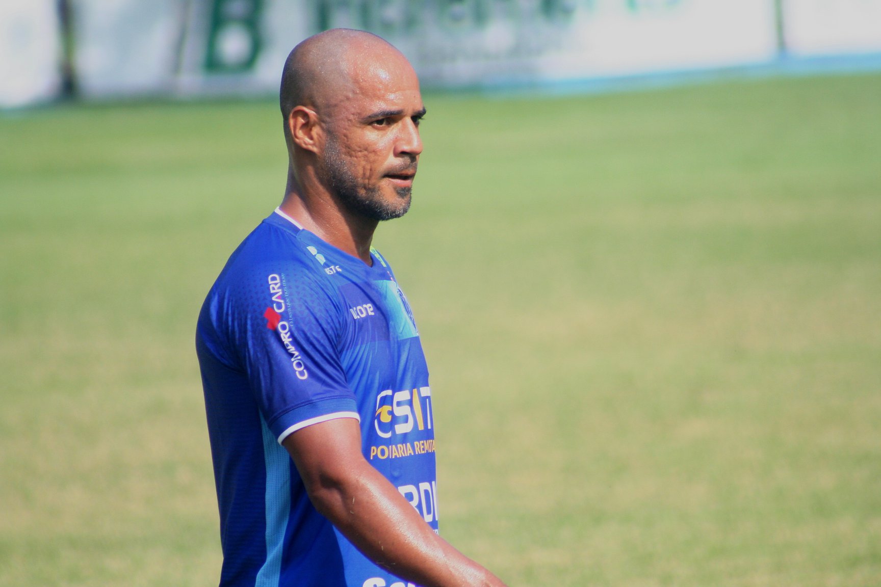 Hércules está preocupado com a falta de gols do time. Foto: Wagner Chaló/Vitória FC