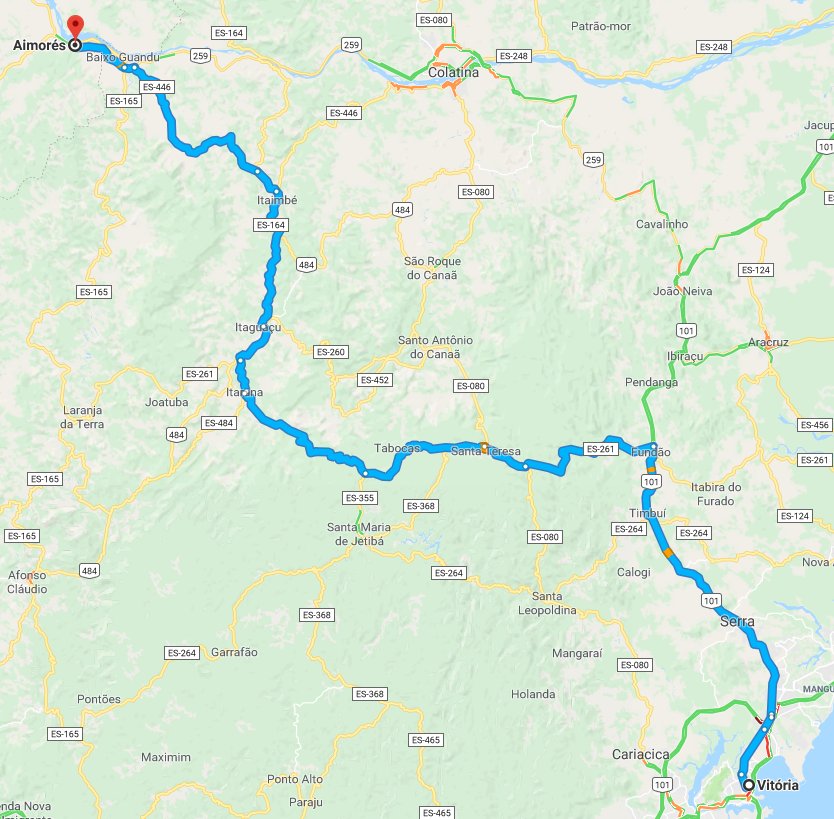 Recomendação para trânsito de carretas e caminhões. Ilustração: PRF