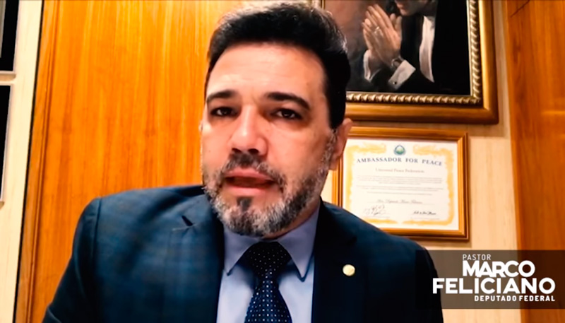 Vídeo do deputado foi visualizado por mais de 4 mil pessoas, em poucas horas de publicação. Foto: Reprodução Youtube