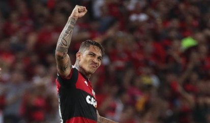 Guerrero poderá atuar nas duas últimas rodadas da Libertadores. Foto: Gilvan de Souza/Flamengo