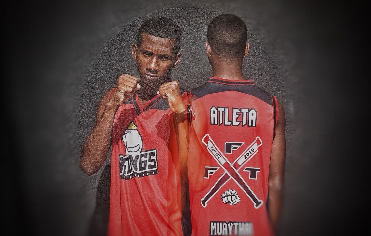 Hiago é campeão brasileiro de muay thai até 60kg. Foto: divulgação