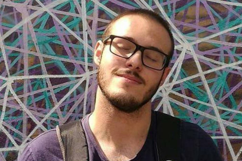 Lucas tinha 22 anos e foi morto ao encostar em poste na região central de São Paulo. Foto: Reprodução