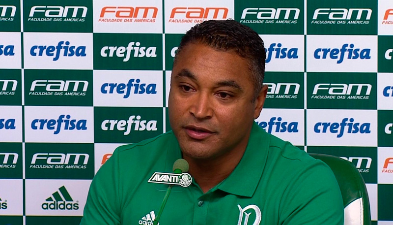 Roger Machado, treinador do Palmeiras. Foto: Divulgação