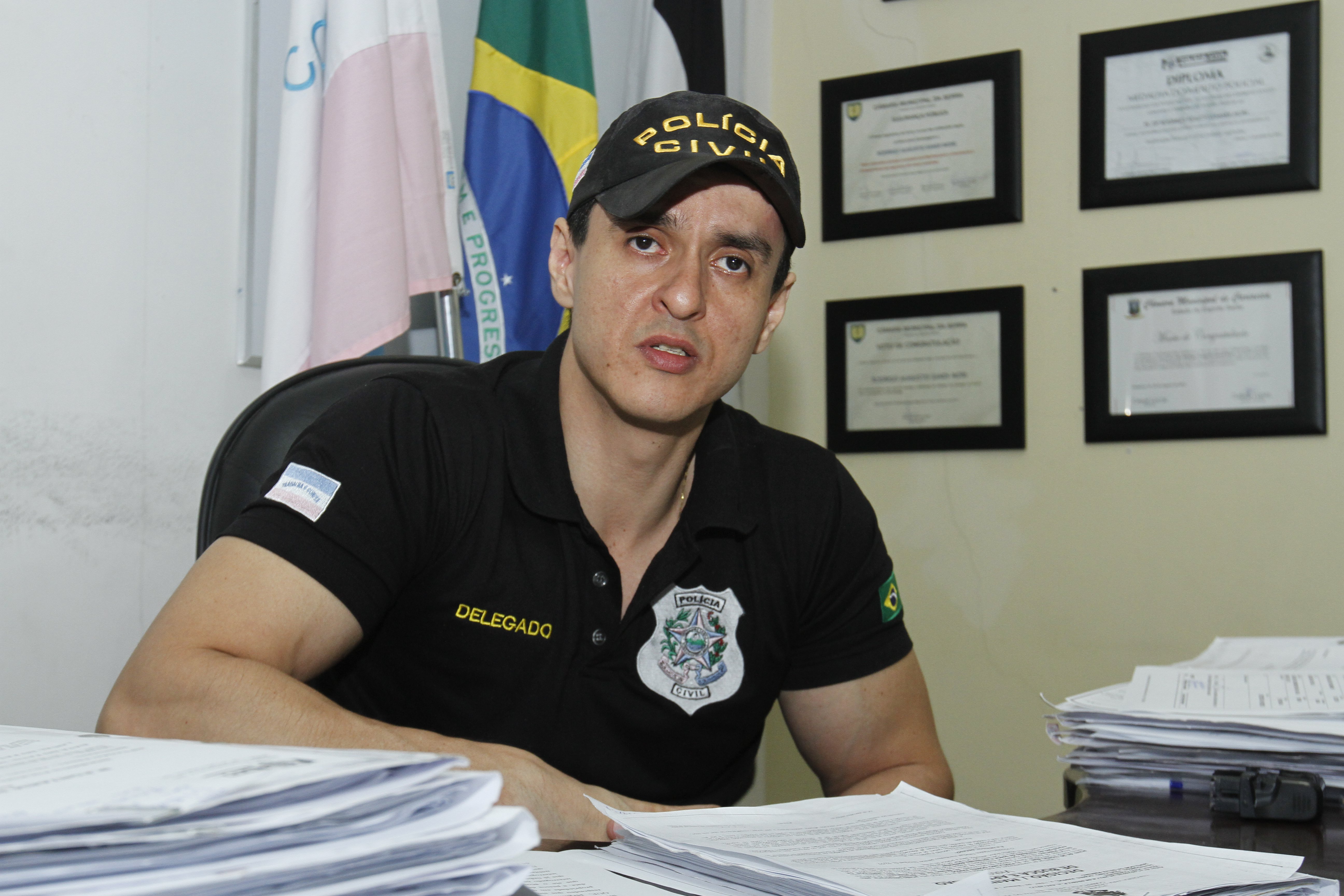 O delegado Rodrigo Sandi Mori contou que jovens são suspeitos de participação em tiroteio. Foto/ Acervo A Tribuna
