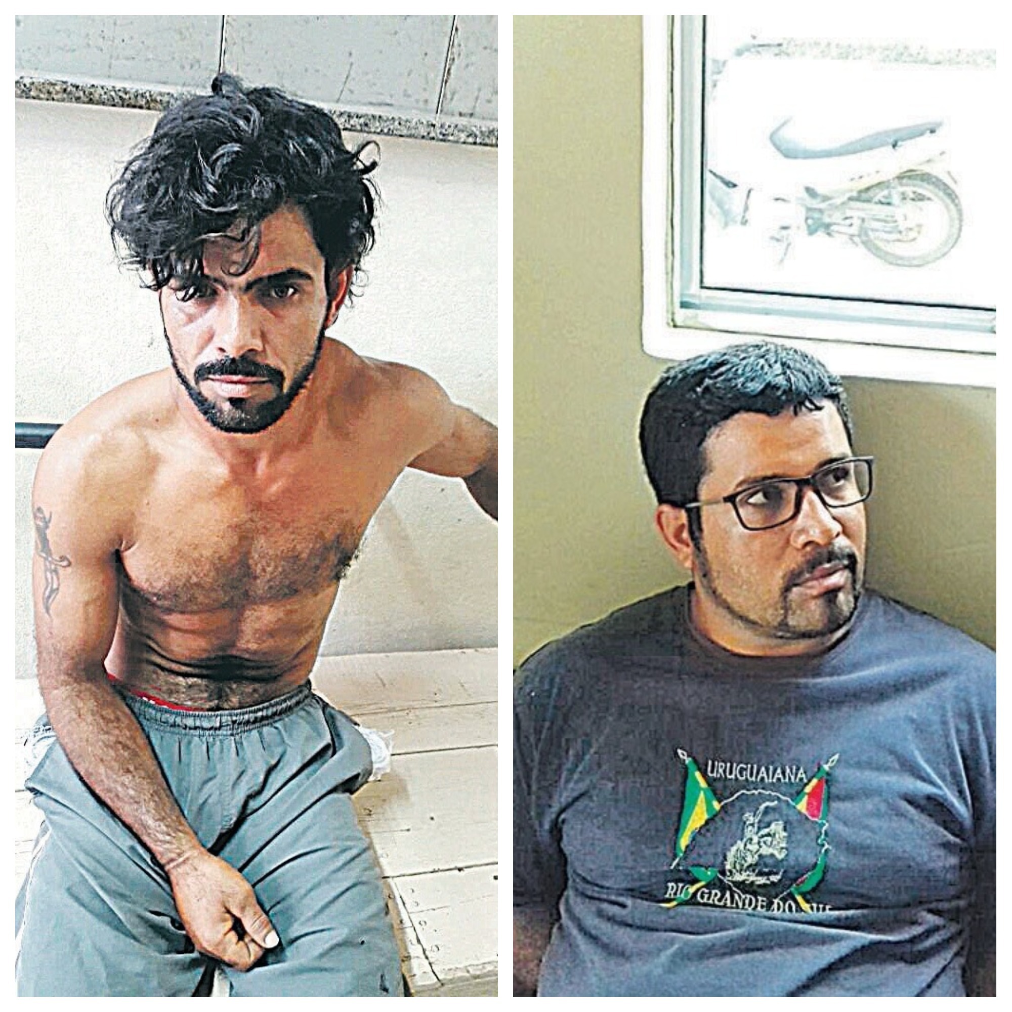 Valdinei Cândido e o irmão dele, Carlinho Cândido da Silva, foram presos suspeitos do crime em Pancas