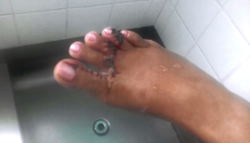 Doméstica levou 35 pontos no pé. Foto: Reprodução/TV Tribuna