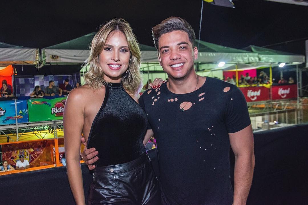 Thyane deu a notícia ao cantor durante festa de aniversário. Foto: Reprodução/Instagram
