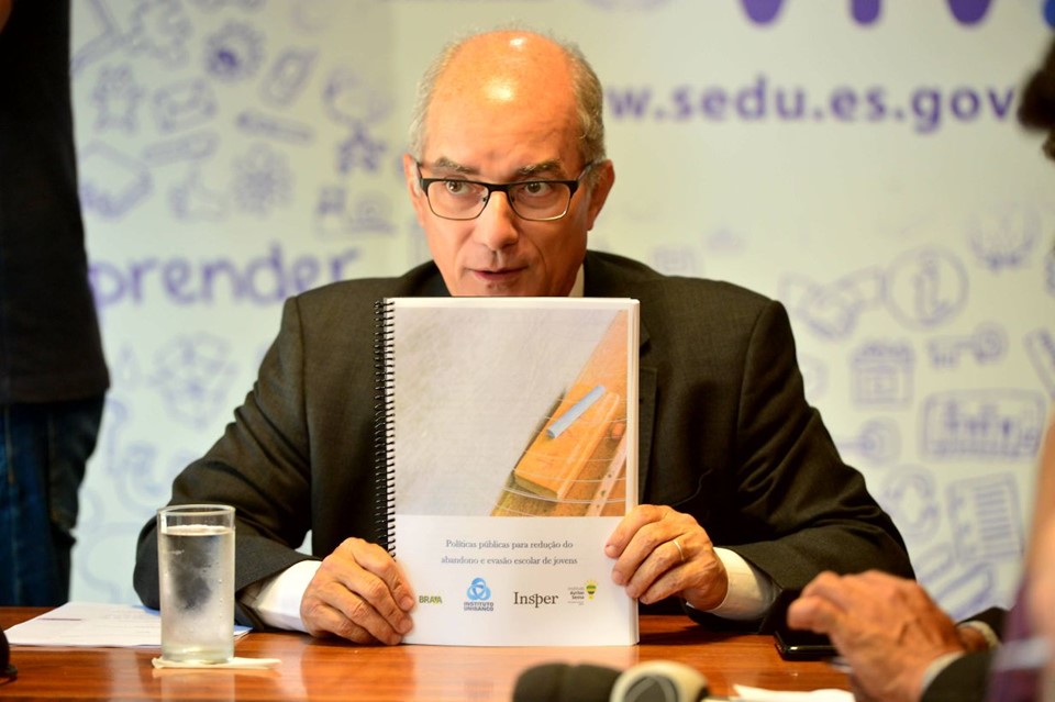 Secretário de Educação, Haroldo Rocha. Foto: Pedro Dutra/SECOM-ES