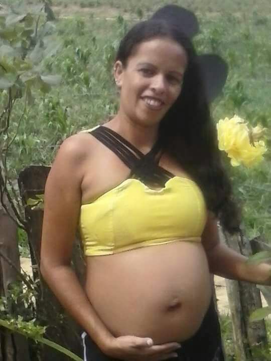 Elisângela deu entrada na maternidade no último sábado para aguardar o momento do parto, já que estava na 39ª semana de gestação. Foto/ whatsap