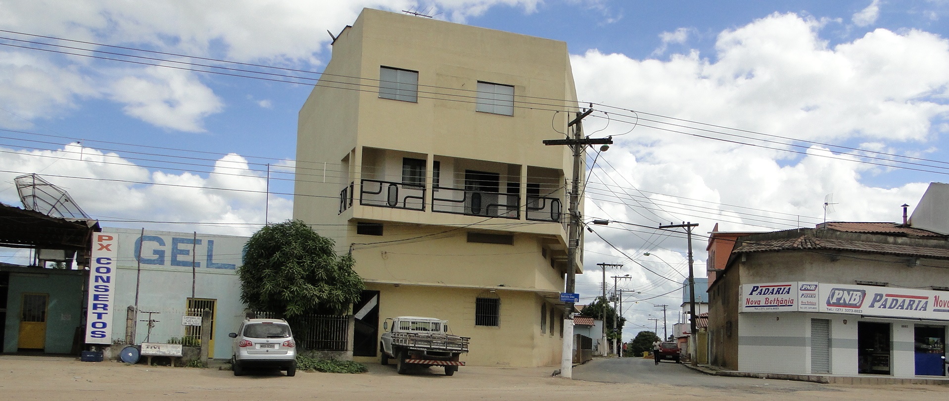 Bairro Vila Betânia, onde fica a escola infantil invadida por vândalos. Foto: Wilton Júnior