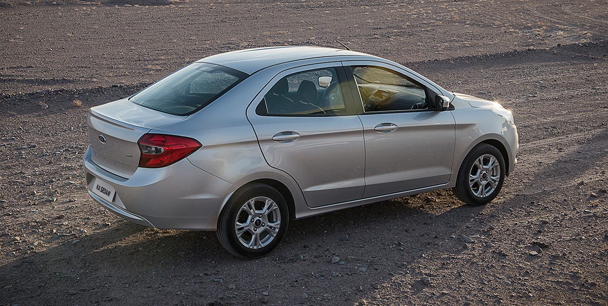 O Ford Ka Sedan é o modelo que será usado pela PM do Rio. Foto: Divulgação/Ford