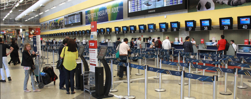 A ação ocorreu por volta das 21h30 deste domingo(04) no aeroporto de Campinas-SP. Foto/ Reprodução