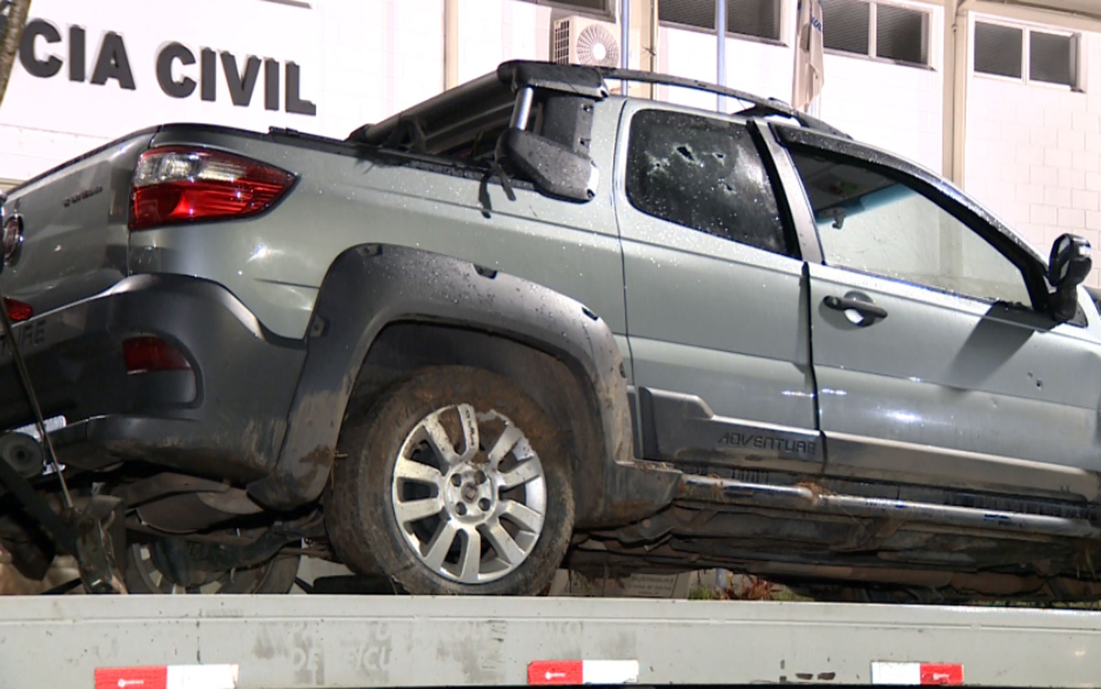 Carro apreendido após ação da Polícia Militar, em Campinas. Foto: Reprodução