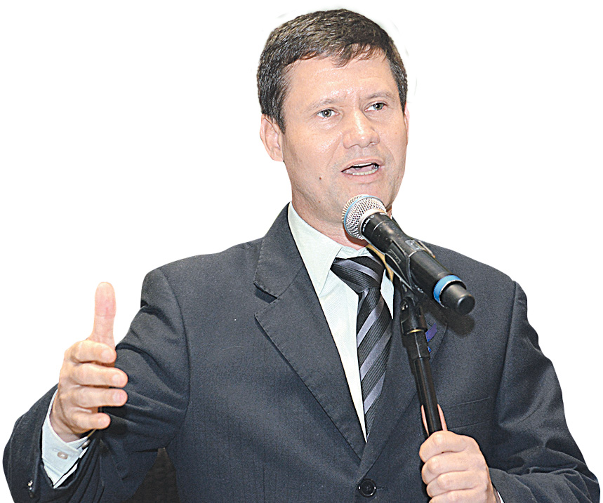 “Quem manda aqui sou eu", disse o deputado Dary Pagung sobre a nomeação. Foto: Tonico/Ales 08/12/2014