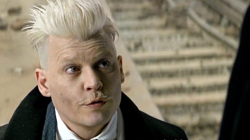 Jhonny Depp no primeiro filme da franquia