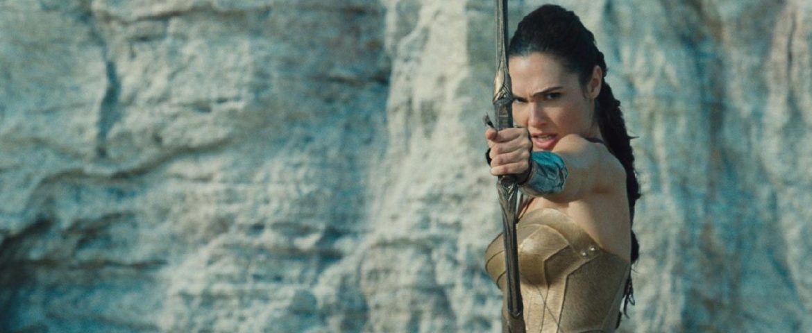 Gal Gadot em Mulher Maravilha, o filme de 2017 com uma das maiores bilheterias de todos os tempos