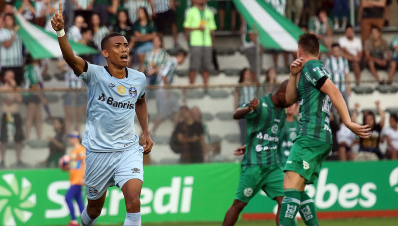 O Grêmio entra na zona de classificação do Gauchão. Foto: Rodrigo Rodrigues/Grêmio
