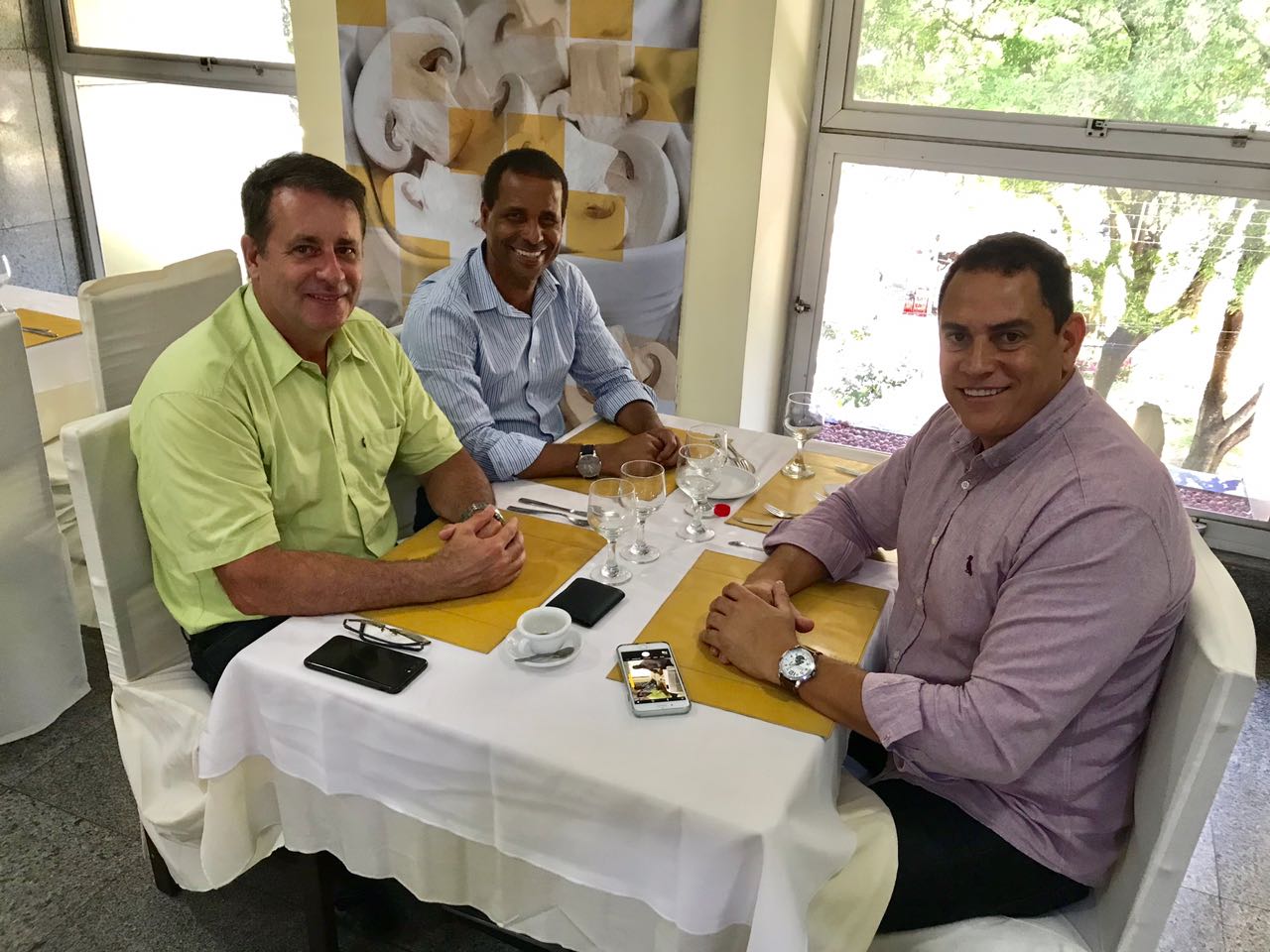 Luciano, Juninho e Da Vitória - Divulgação