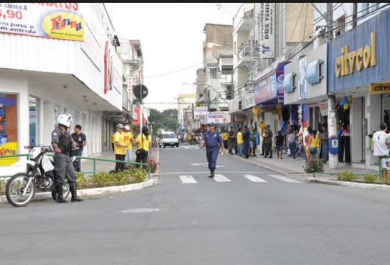 Centro da cidade de Linhares. Foto: Divulgação
