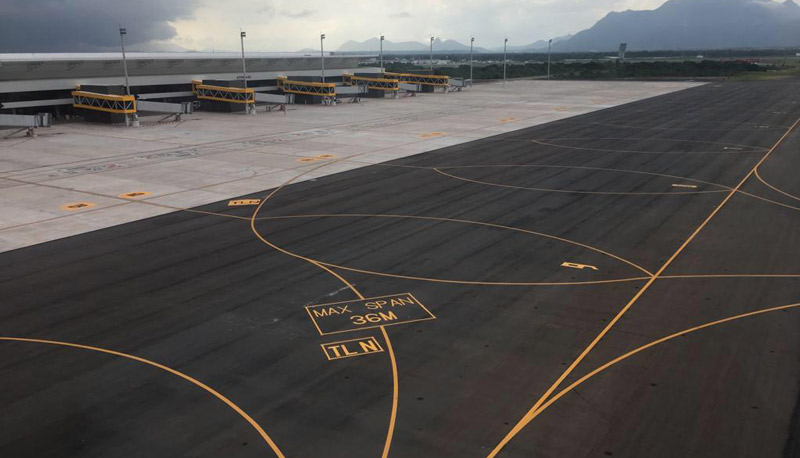 Nova Pista do Aeroporto de Vitória. Foto: Thiago Coutinho/AT