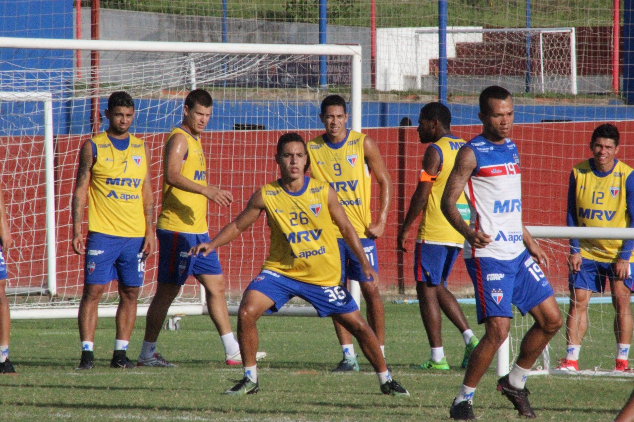 Treino do Fortaleza. Foto: Leonardo Moreira/Fortaleza EC