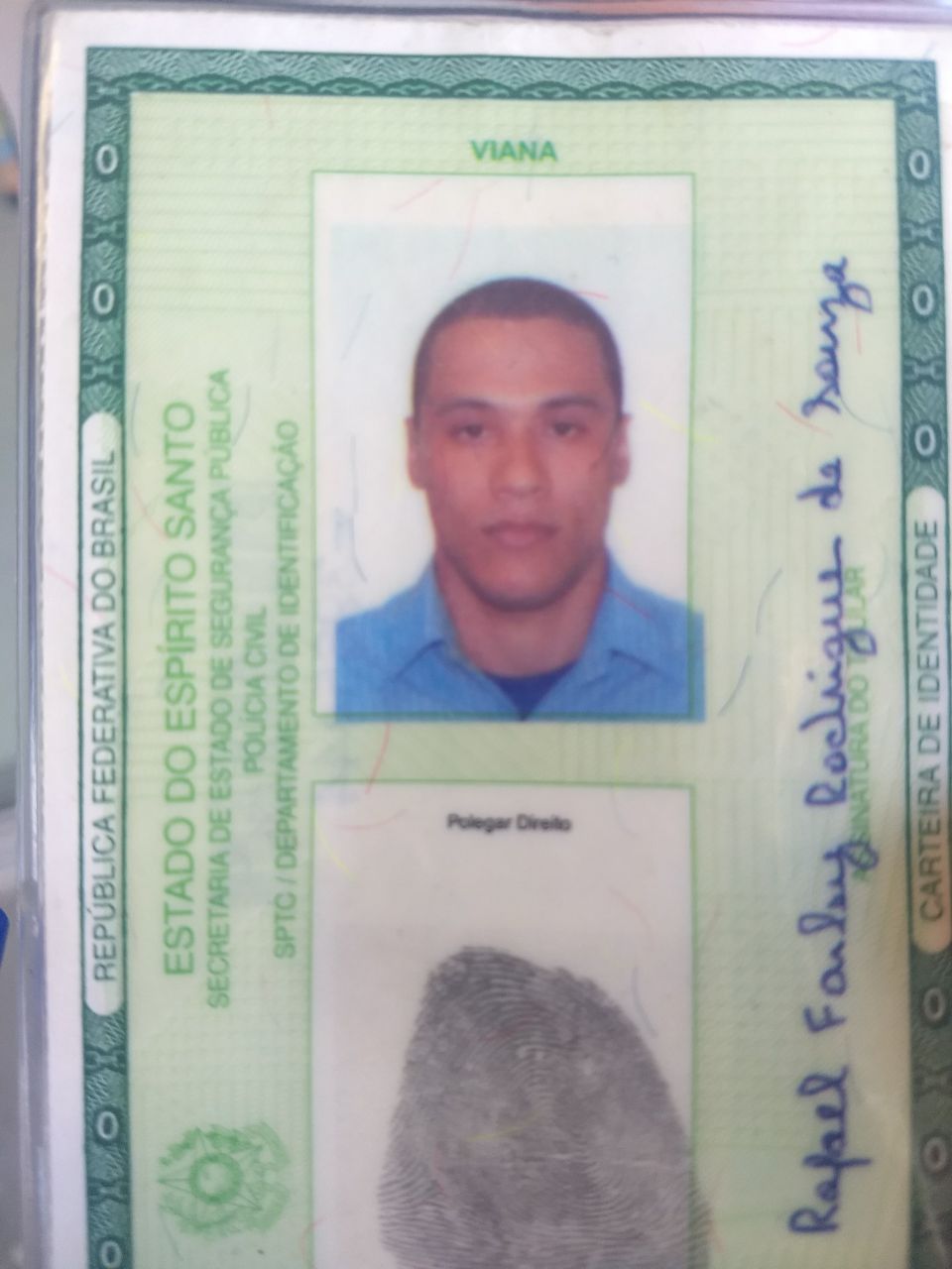 Vítima/ Foto/ Whatsap