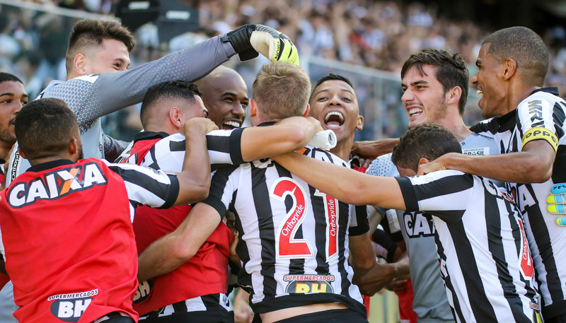 O Galo saiu na frente na final do Campeonato Mineiro. Foto: Divulgação/Atlético